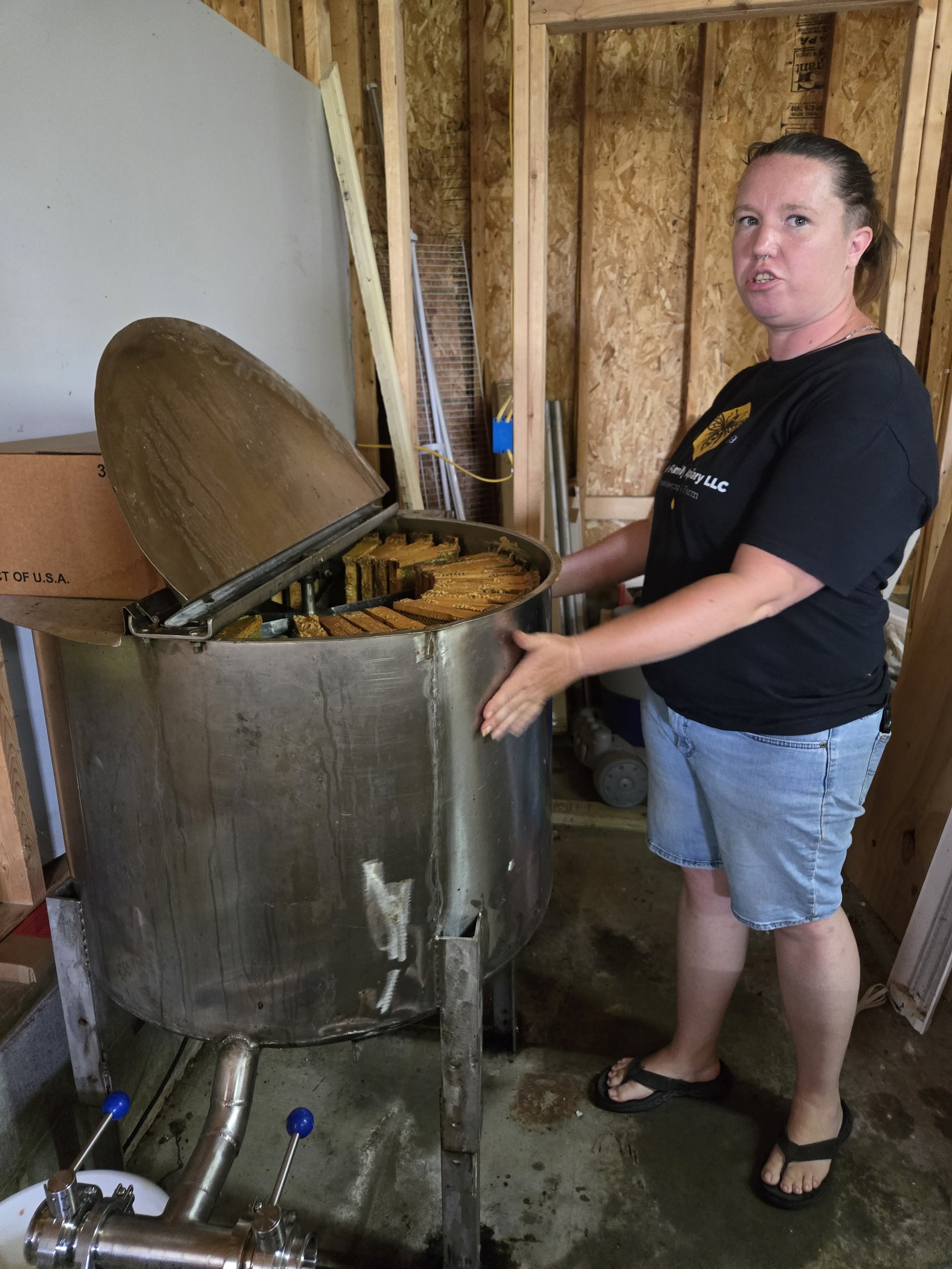Tour at Filler Family Apiary