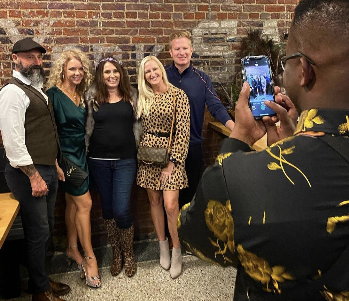 Nicky with guests.jpg